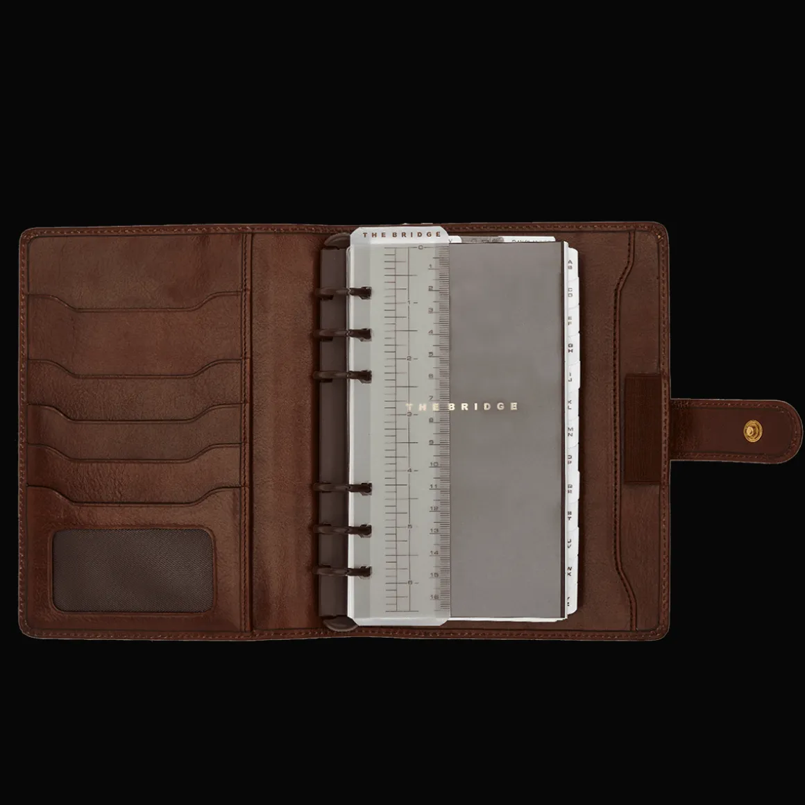 Agenda in pelle con interno ricaricabile