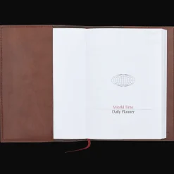 Agenda in pelle con interno ricaricabile