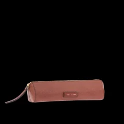 Astuccio portapenne in pelle