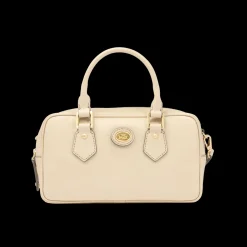 Bauletto in pelle con tracolla removibile