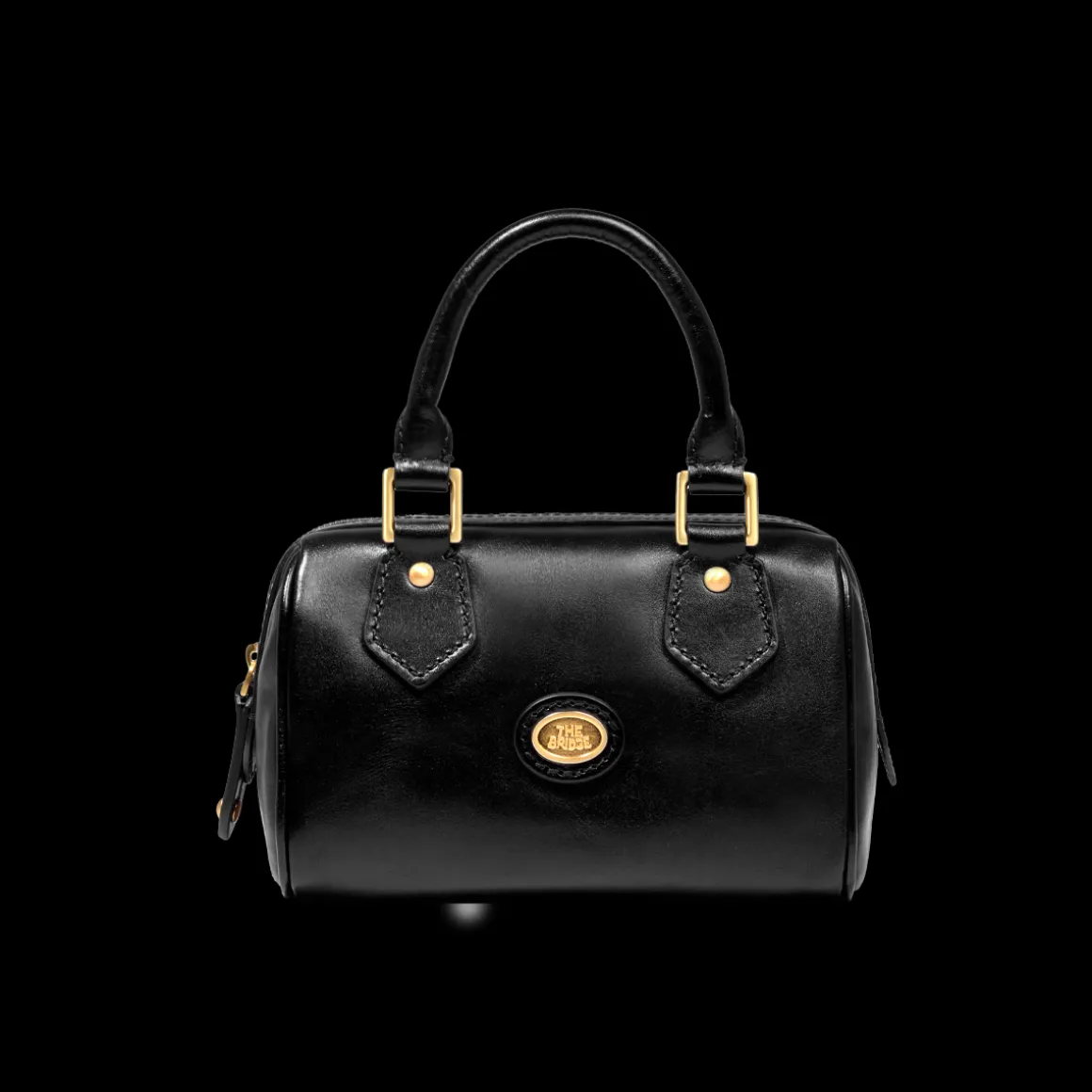 Bauletto in pelle con tracolla removibile