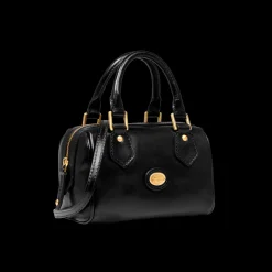 Bauletto in pelle con tracolla removibile