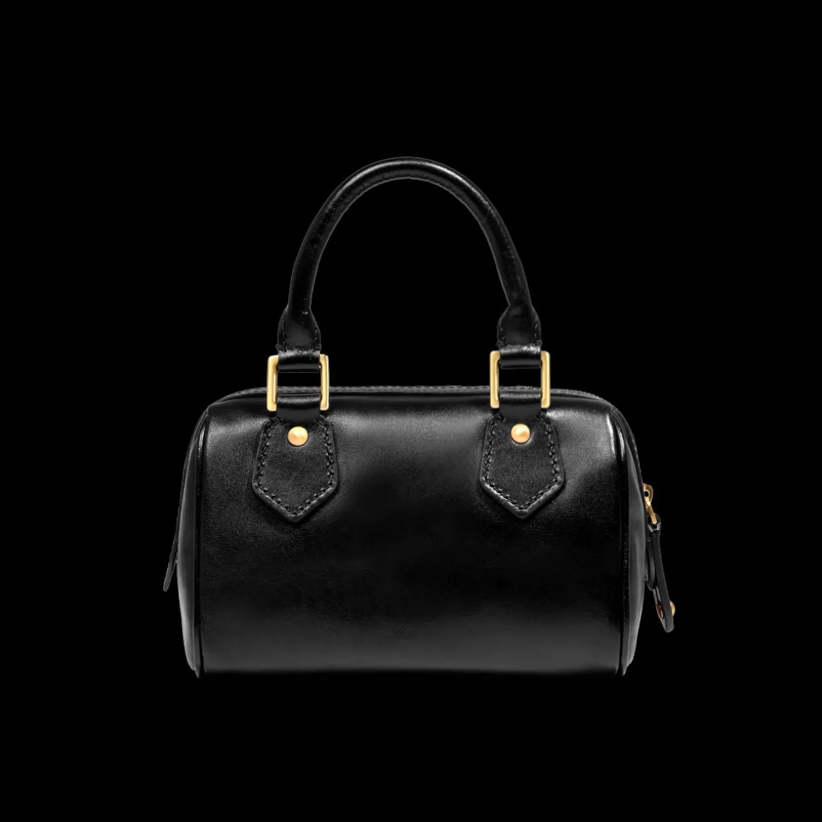 Bauletto in pelle con tracolla removibile