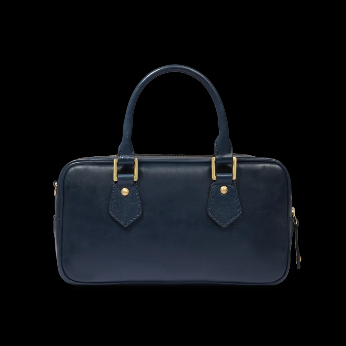 Bauletto in pelle con tracolla removibile