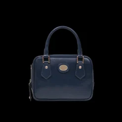 Bauletto in pelle con tracolla removibile
