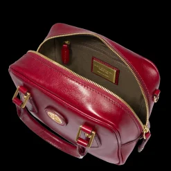 Bauletto in pelle con tracolla removibile