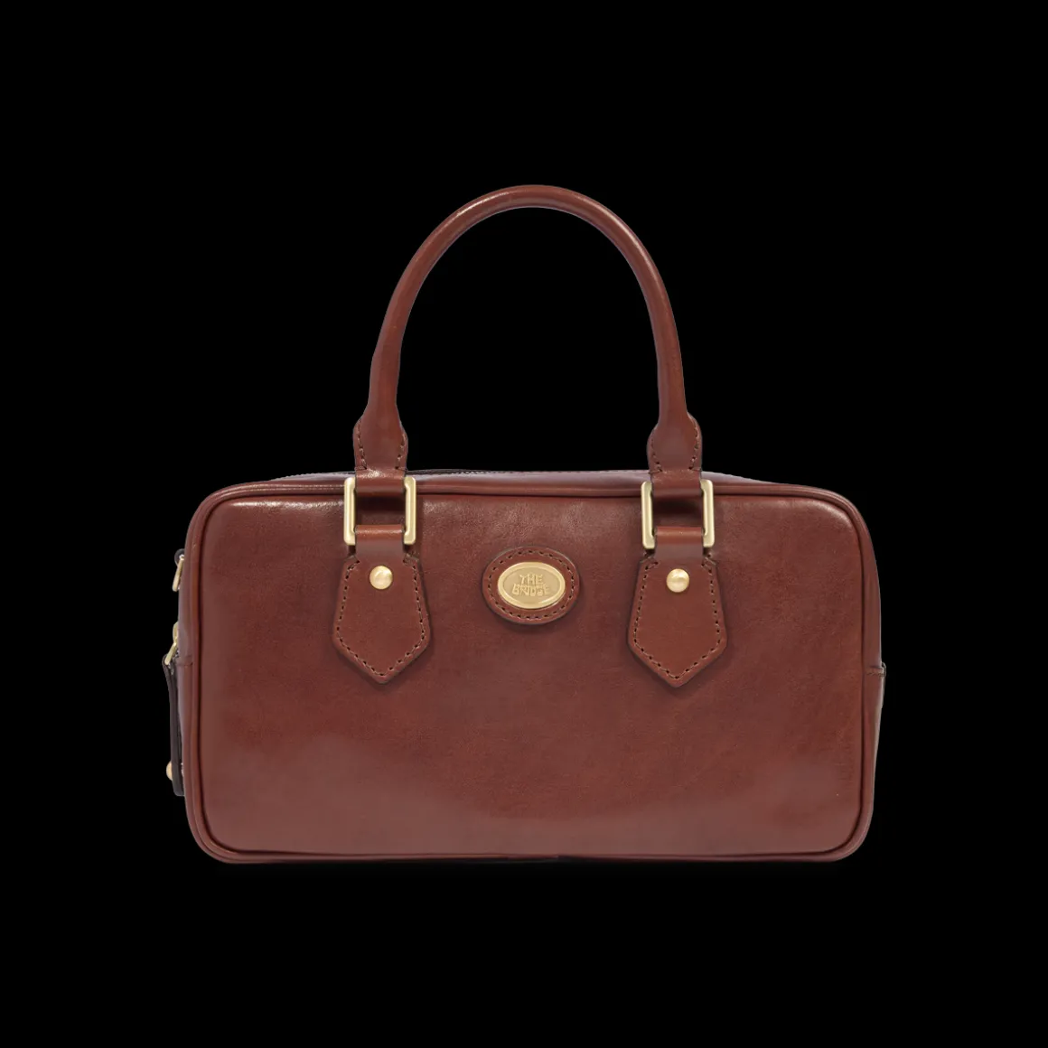 Bauletto in pelle con tracolla removibile