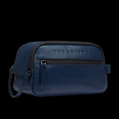 Beauty case uomo pelle