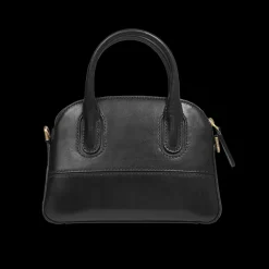 Borsa a mano in pelle con tracolla removibile