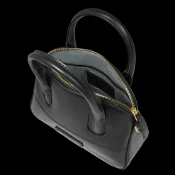 Borsa a mano in pelle con tracolla removibile