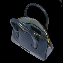Borsa a mano in pelle con tracolla removibile