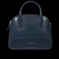 Borsa a mano in pelle con tracolla removibile