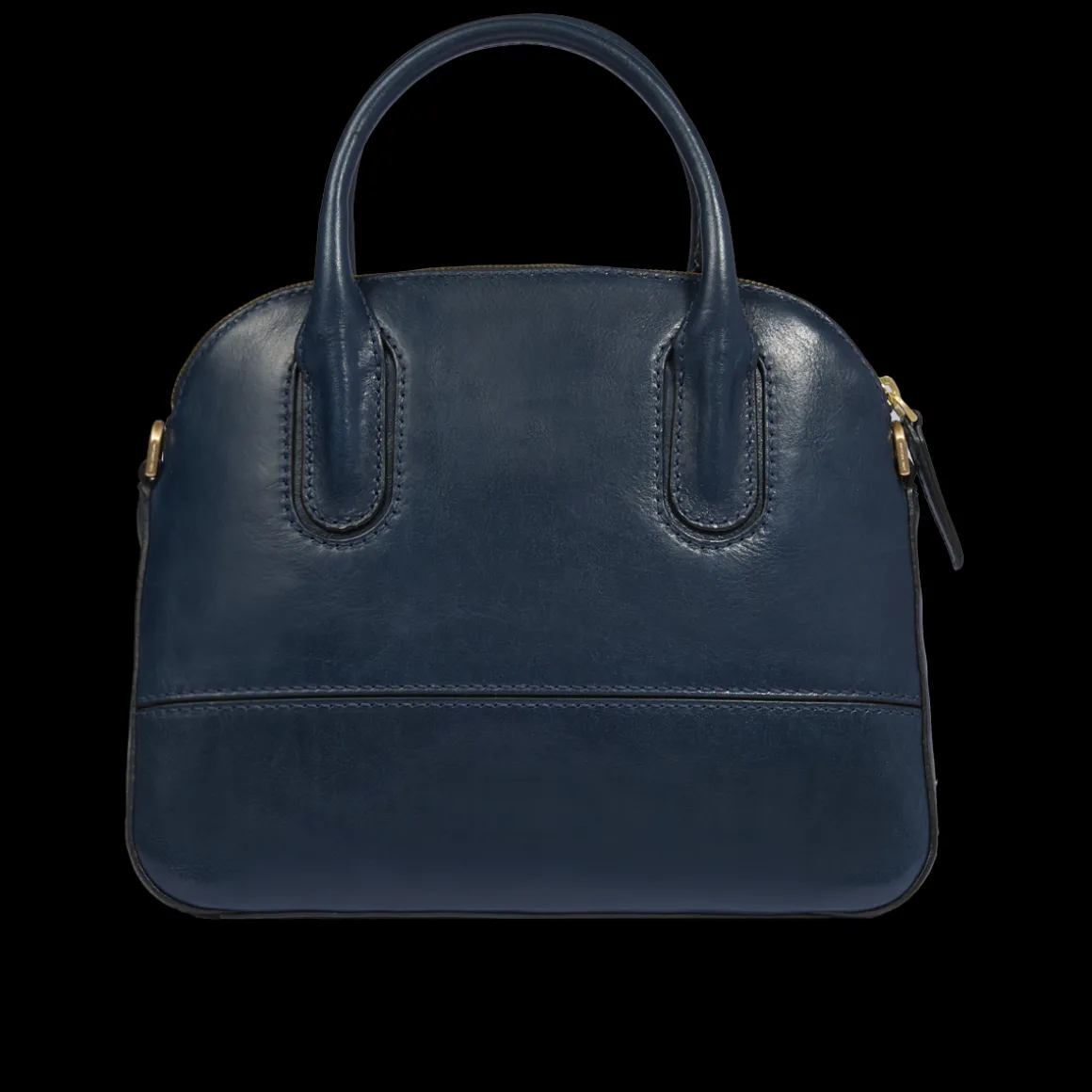 Borsa a mano in pelle con tracolla removibile