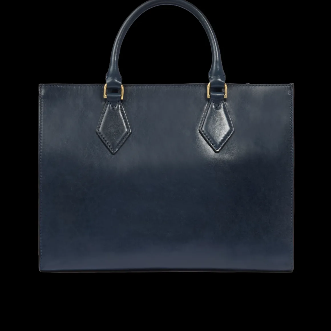 Borsa a mano in pelle con tracolla removibile
