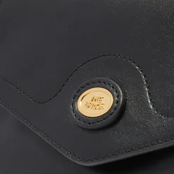Borsa a mano pelle con tracolla removibile