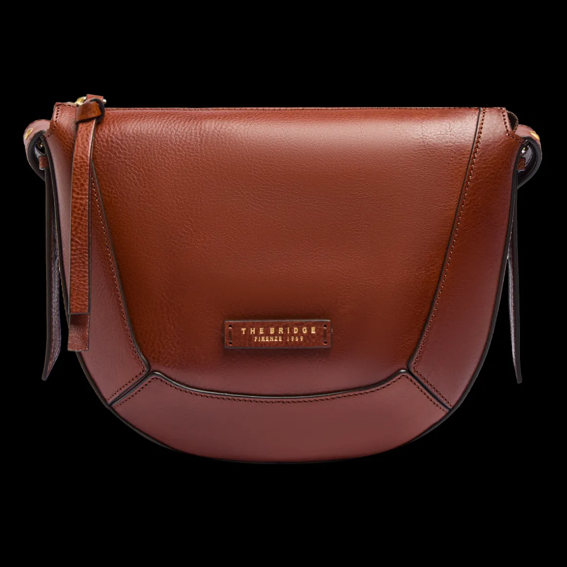 Borsa a tracolla in pelle taglia media