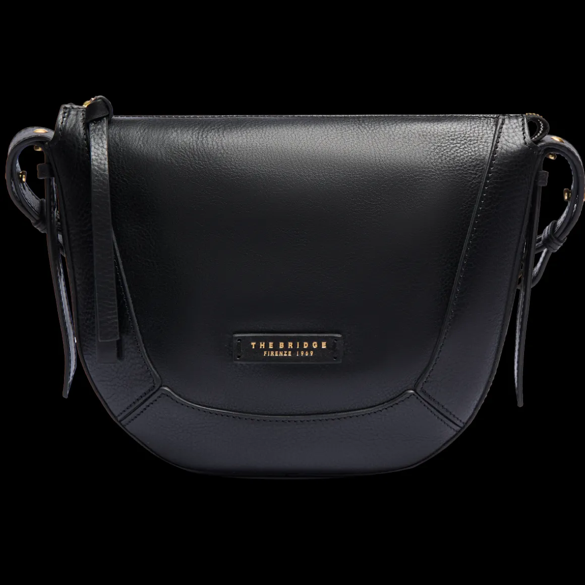 Borsa a tracolla in pelle taglia media