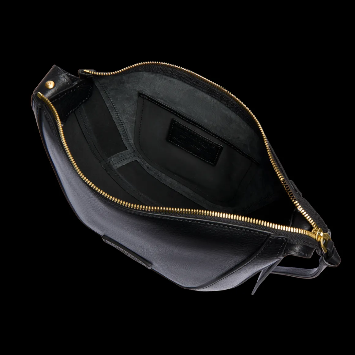Borsa a tracolla in pelle taglia media