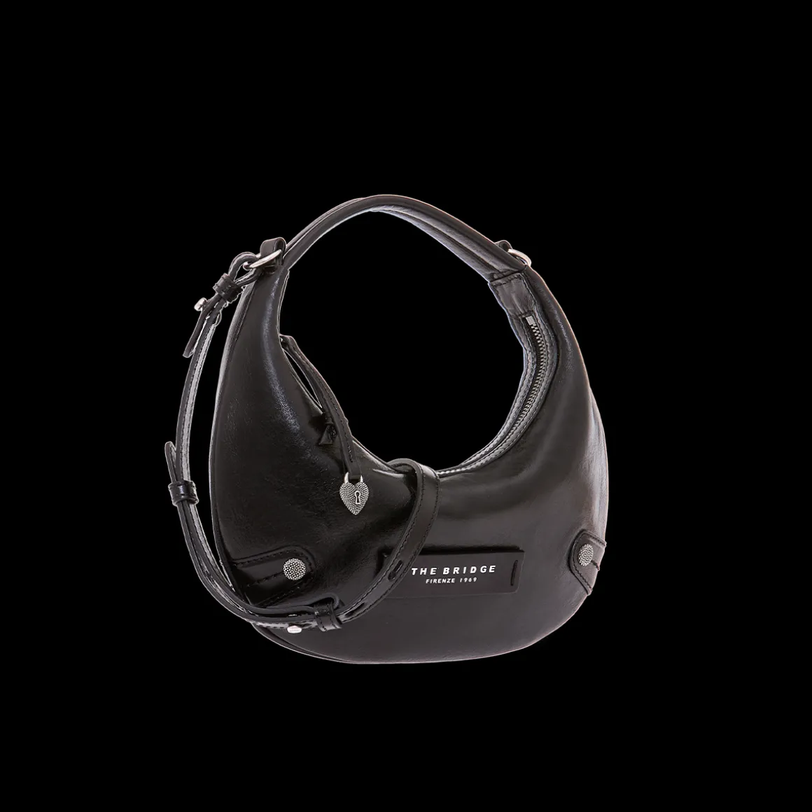 Borsa hobo pelle formato mini