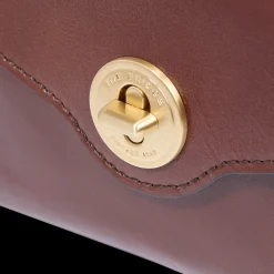 Borsa in pelle donna con tracolla removibile