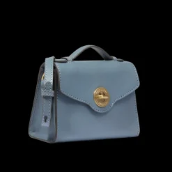 Borsa in pelle donna con tracolla removibile