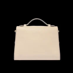 Borsa in pelle donna con tracolla removibile