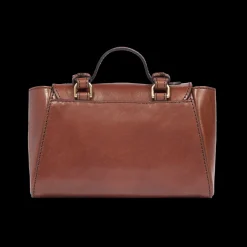 Borsa pelle donna con tracolla removibile