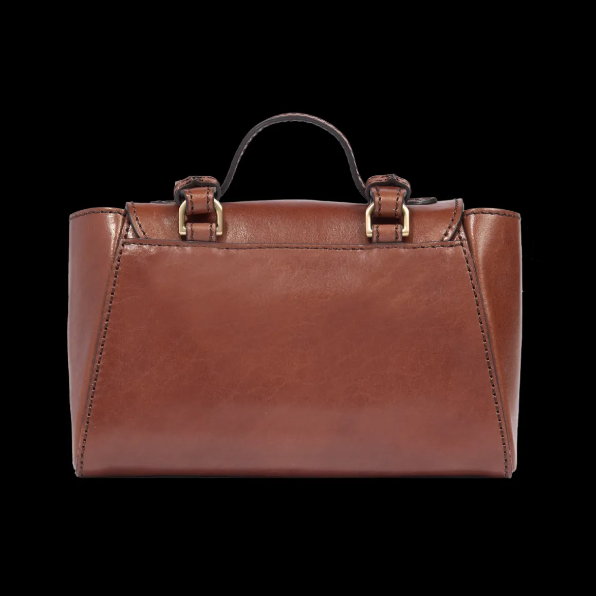 Borsa pelle donna con tracolla removibile