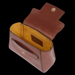 Borsa pelle donna con tracolla removibile