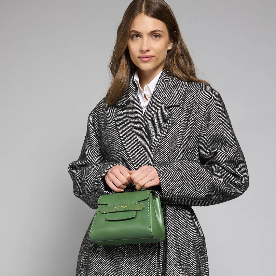 Borsa pelle donna con tracolla removibile