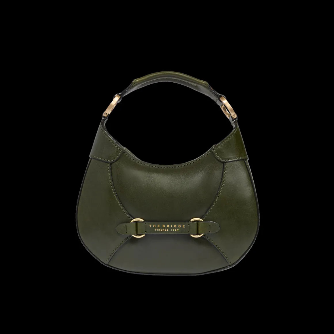Borsa pelle donna piccola con tracolla removibile