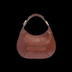 Borsa pelle donna piccola con tracolla removibile