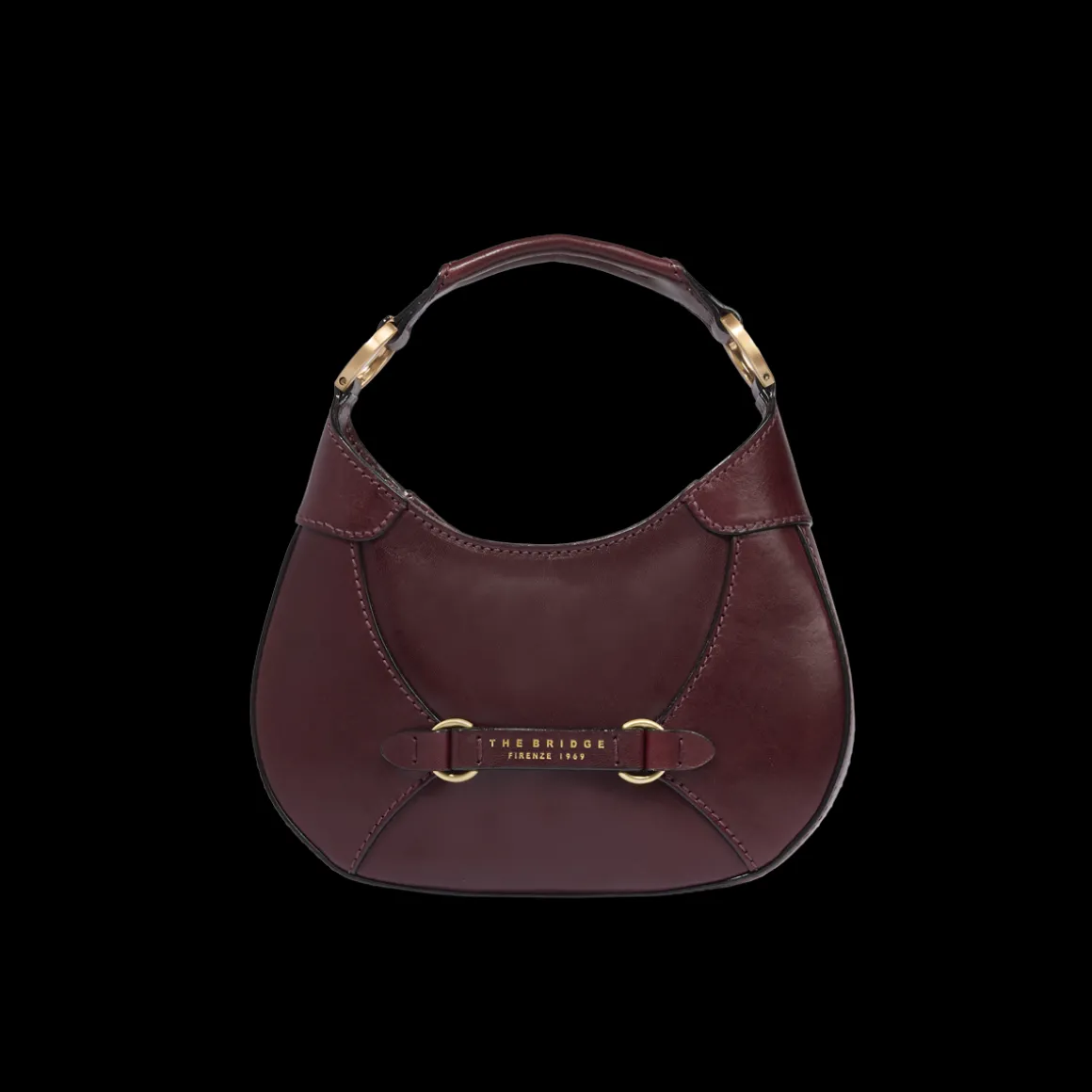 Borsa pelle donna piccola con tracolla removibile