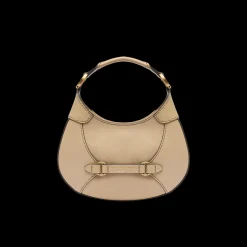 Borsa pelle donna piccola con tracolla removibile