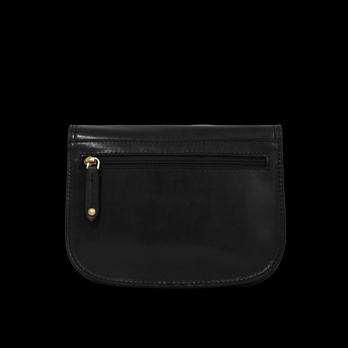 Borsa pelle tracolla a scomparti