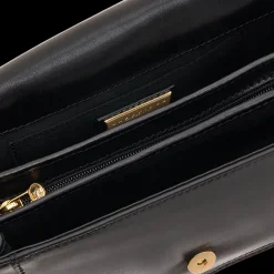 Borsa pelle tracolla a scomparti