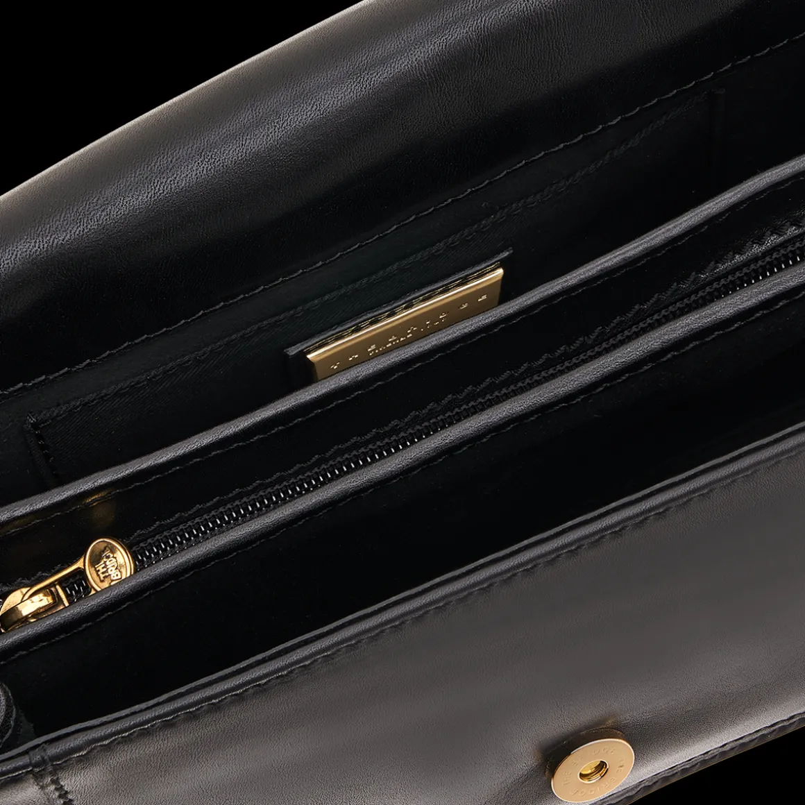 Borsa pelle tracolla a scomparti