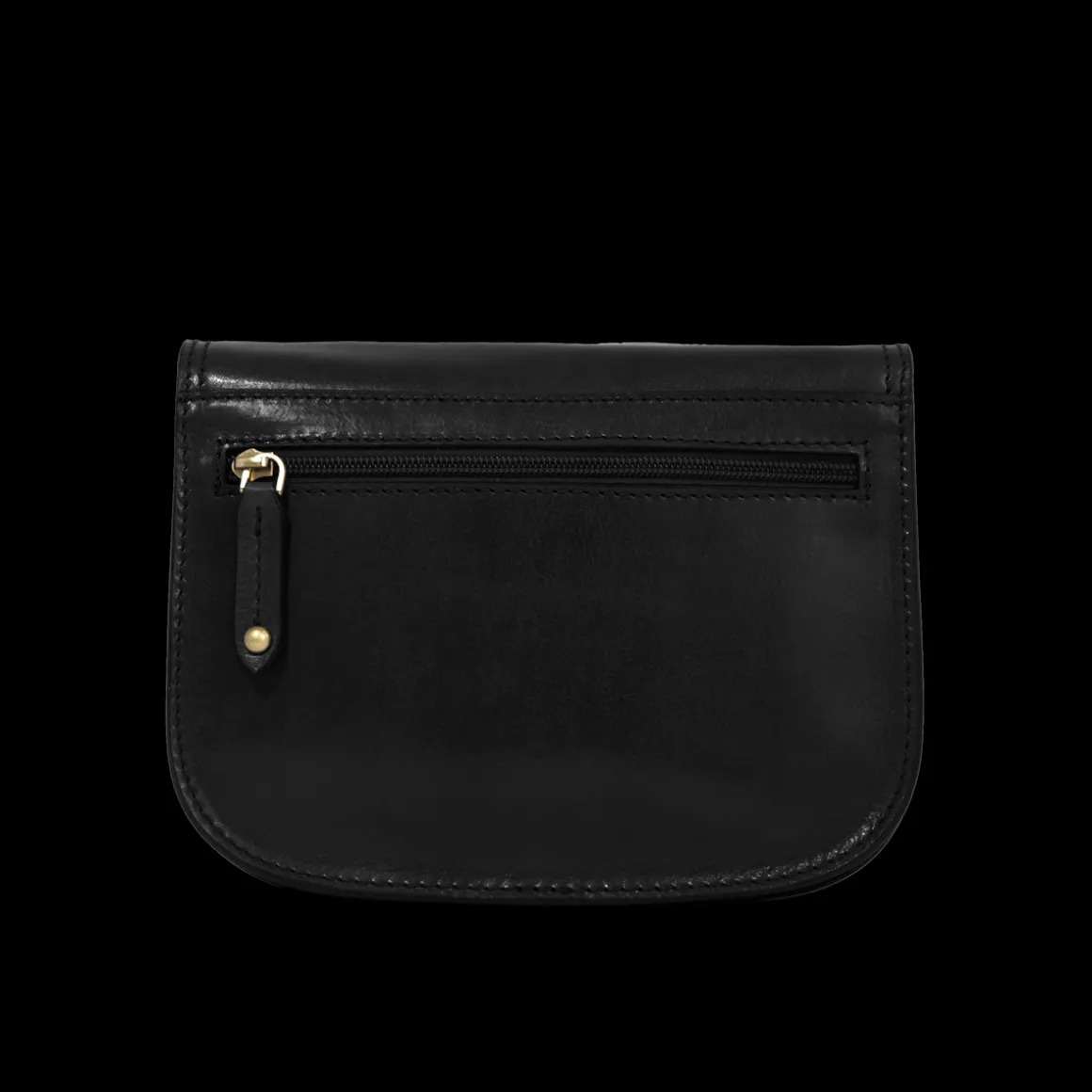 Borsa pelle tracolla a scomparti