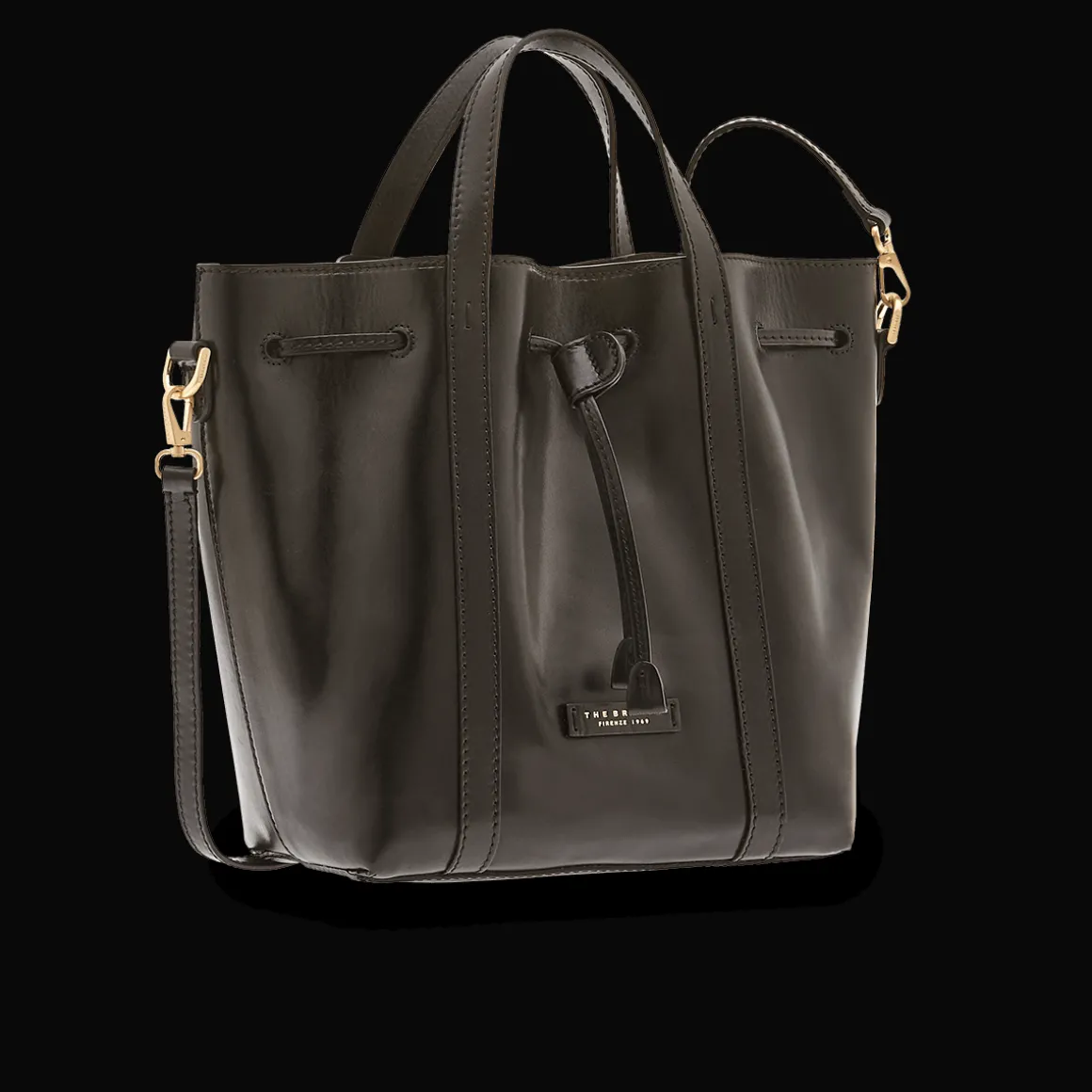 Borsa secchiello pelle