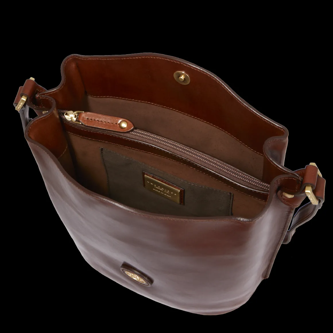 Borsa secchiello pelle