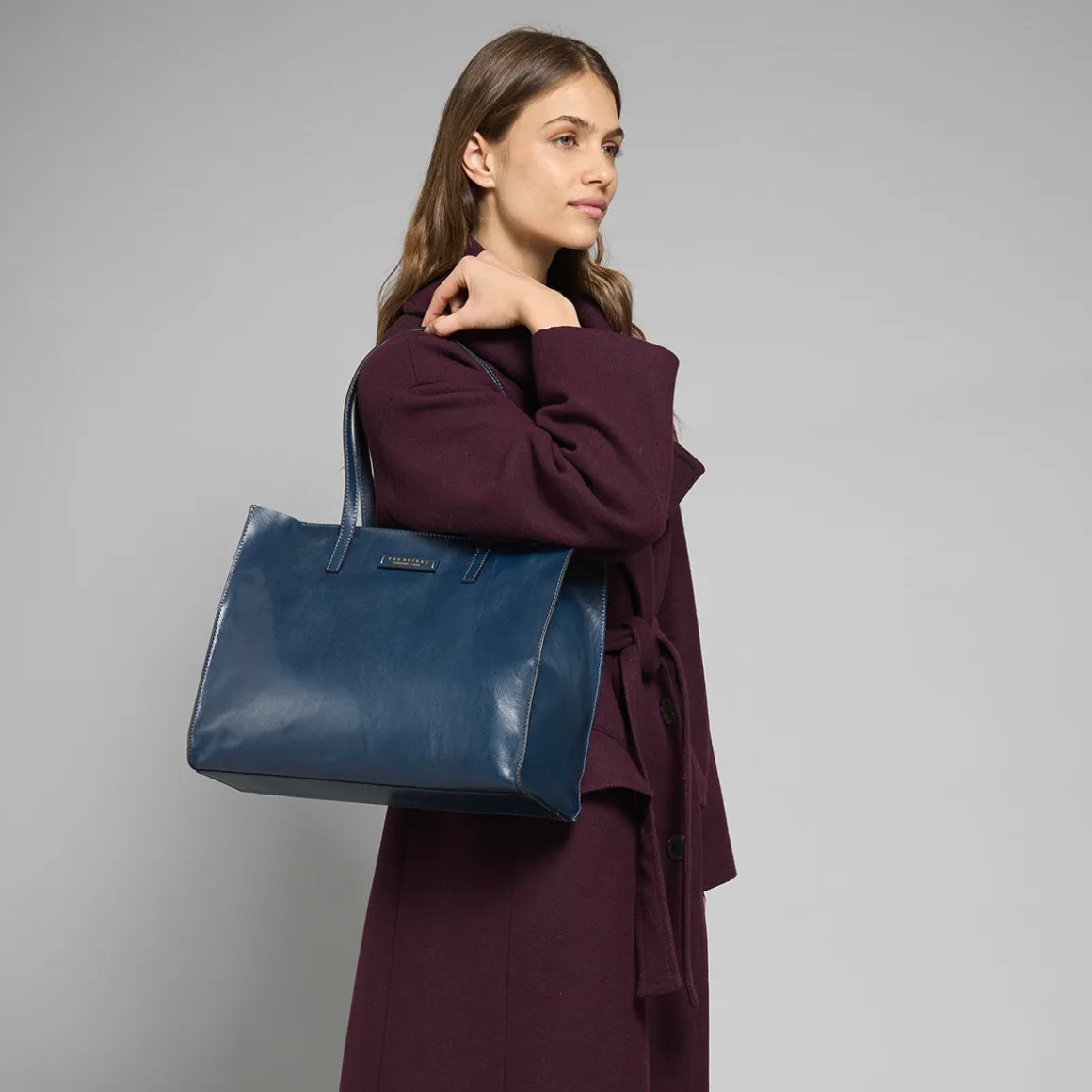 Borsa shopper in pelle