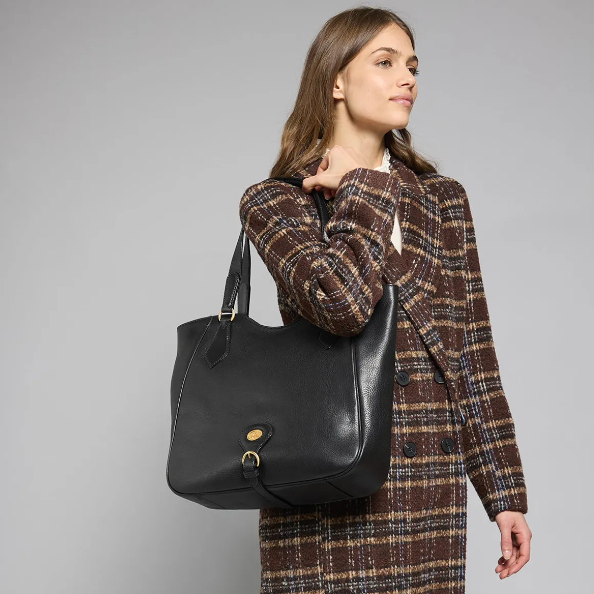 Borsa shopper in pelle