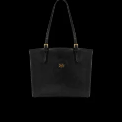 Borsa shopper pelle donna con zip