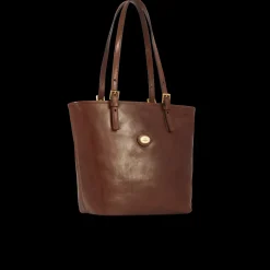 Borsa shopper pelle donna con zip