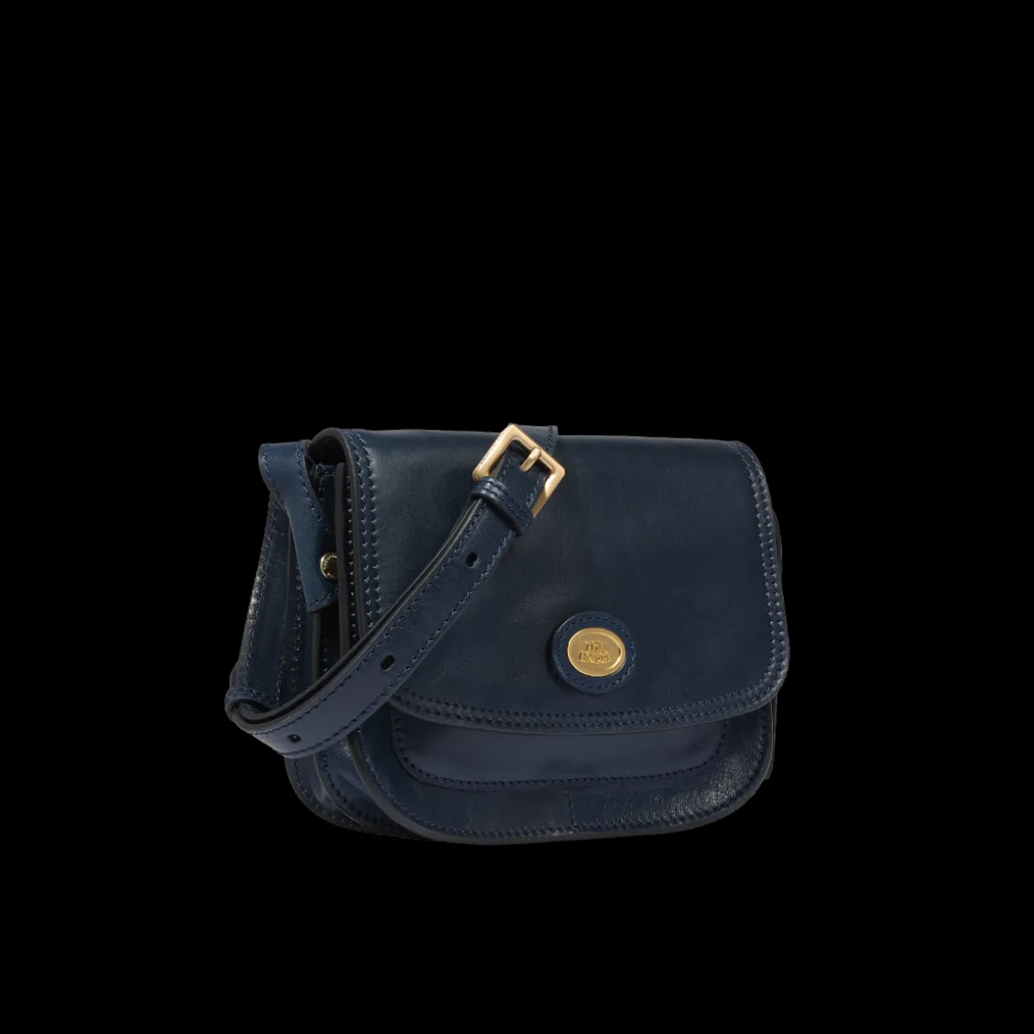 Borsa tracolla in pelle a scomparti small size