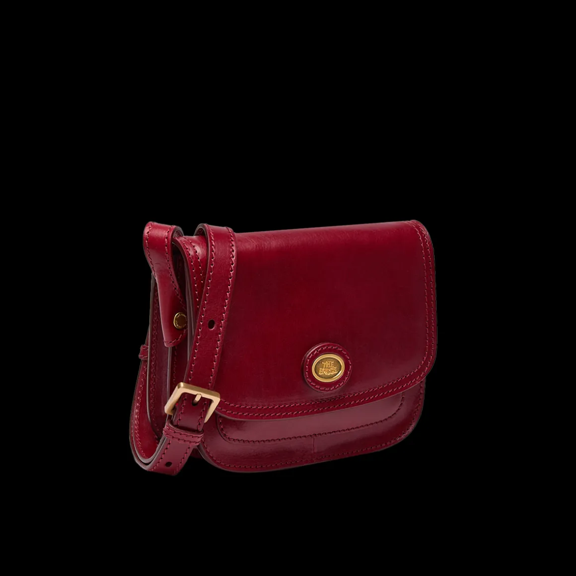 Borsa tracolla in pelle a scomparti small size