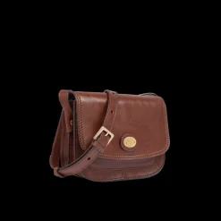 Borsa tracolla in pelle a scomparti small size