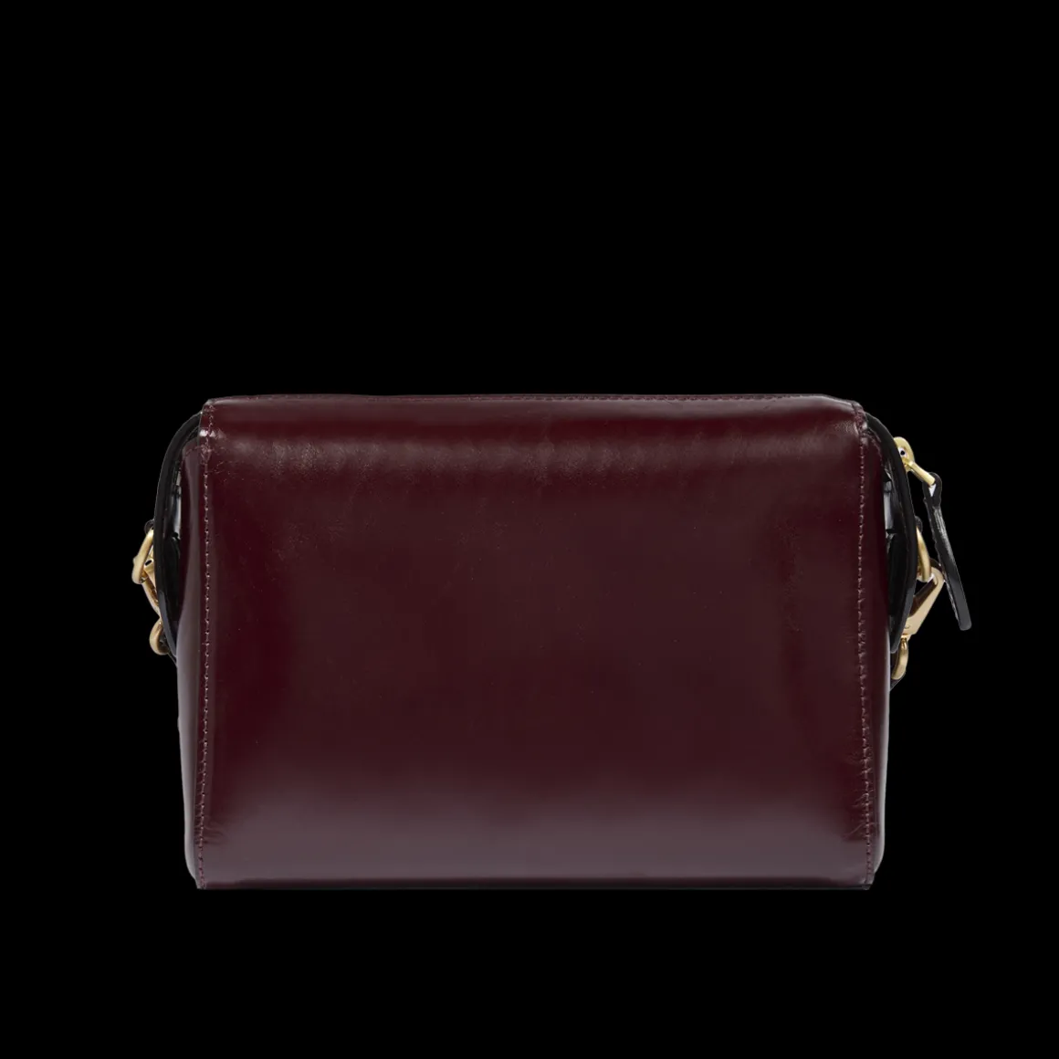 Borsa tracolla in pelle con tasca frontale