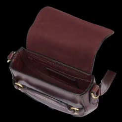 Borsa tracolla in pelle compatta