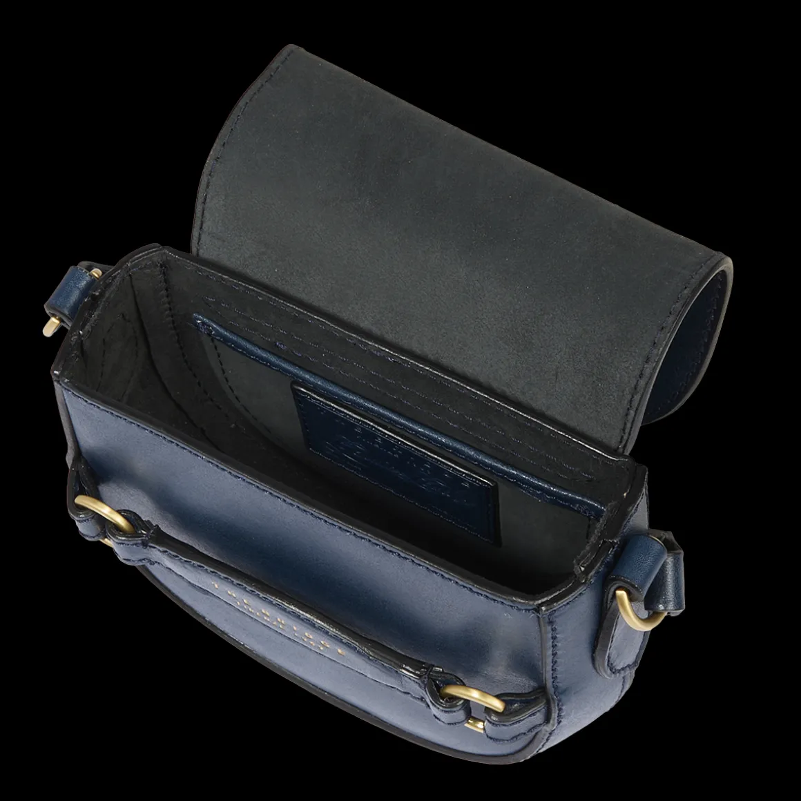 Borsa tracolla in pelle compatta